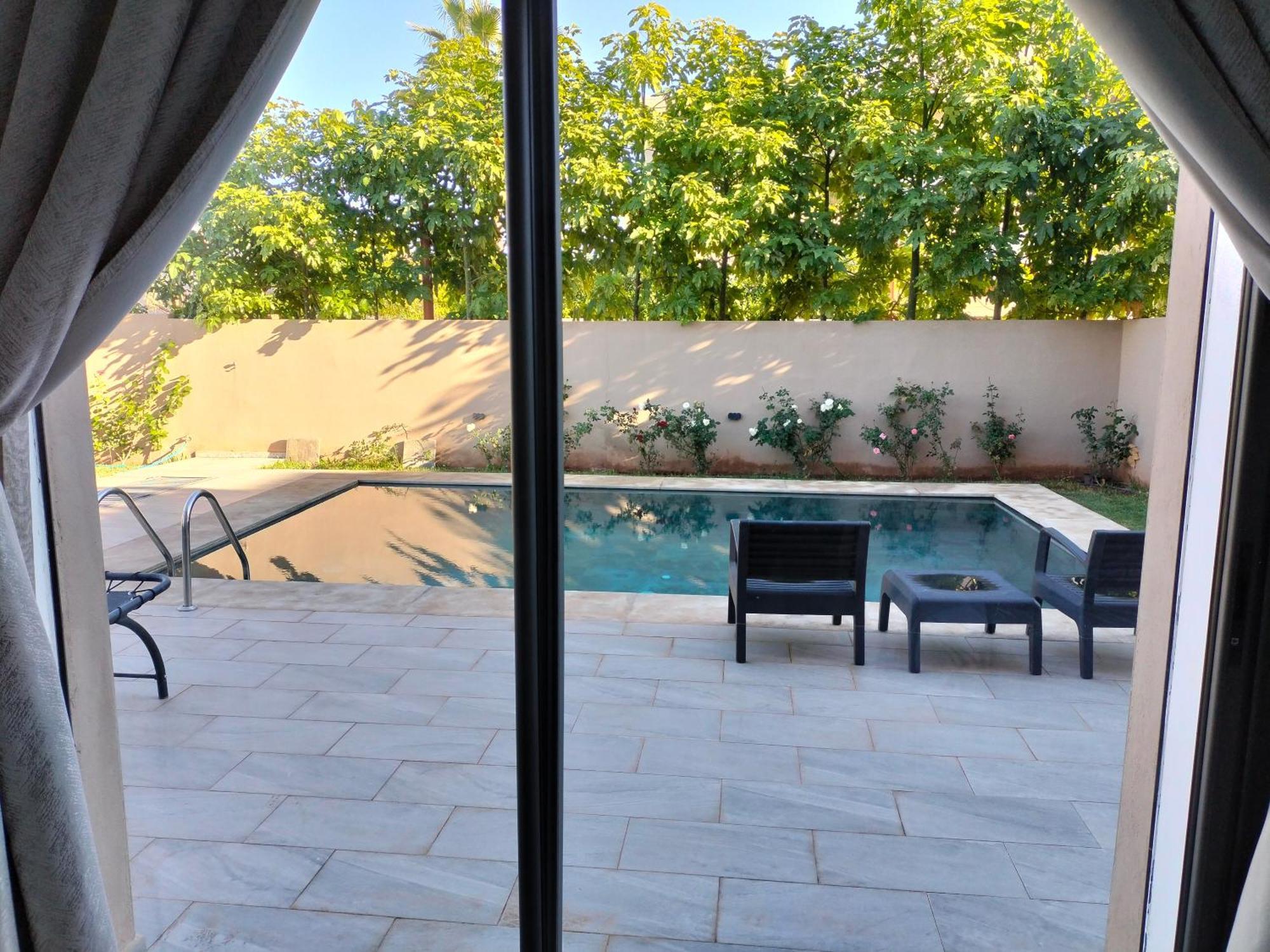 Marrakech Villa Du Golfeur Familles Uniquement Marrakesh Værelse billede